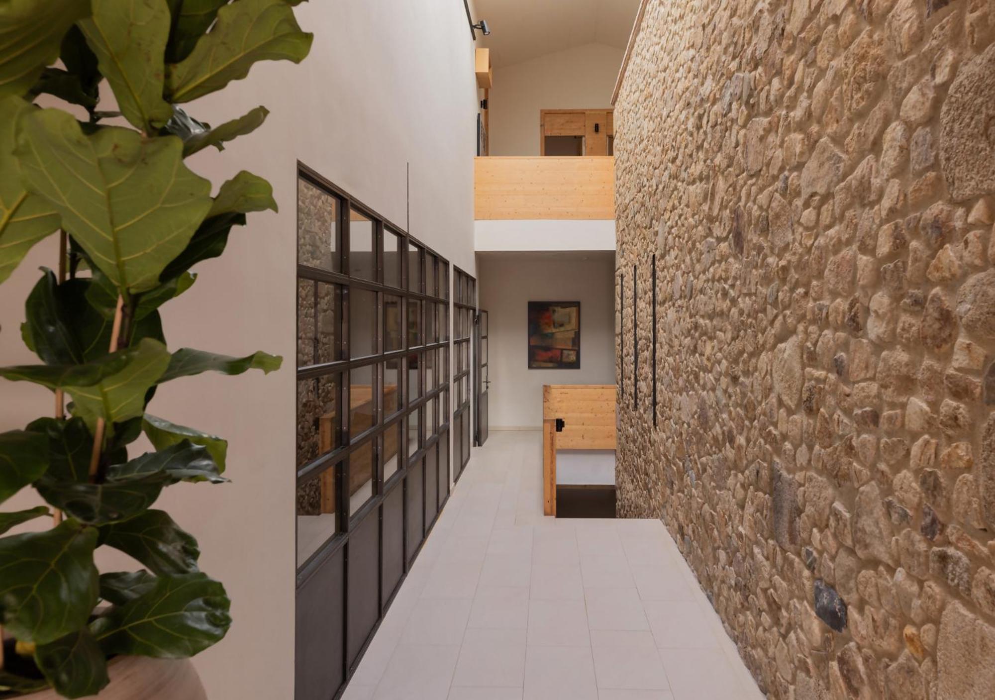 Can Bufi Espectacular Casa Con Piscina Interior Llagostera Luaran gambar